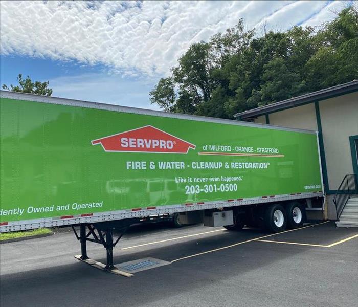 Servpro tractor trailer